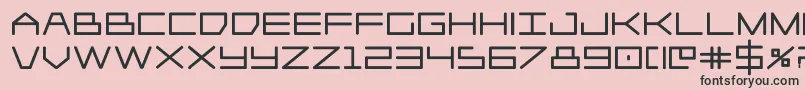 Player1upblack Font – Black Fonts on Pink Background