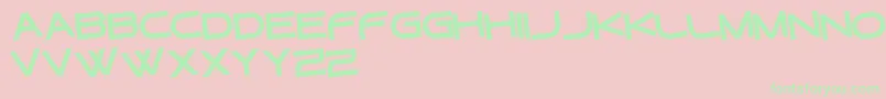 Подробнее о шрифте GtekRegularInclinadas Шрифт GtekRegularInclinadas – зелёные шрифты на розовом фоне