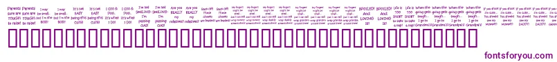 KrBabiezTwo Font – Purple Fonts