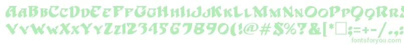 HoffmanRegular Font – Green Fonts