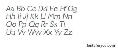 VeracruzserialLightItalic Font