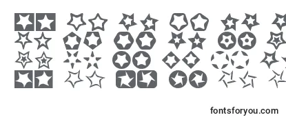Stars3D Font