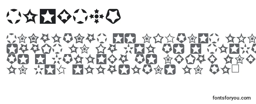Обзор шрифта Stars3D