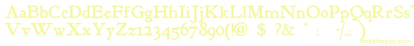 Kelmscottroman Font – Yellow Fonts
