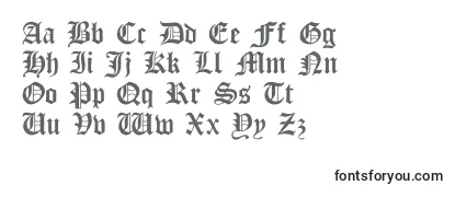 Обзор шрифта Gothicc