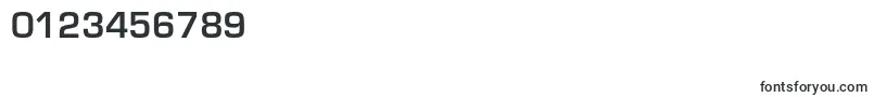Eurofontmediumc Font – Fonts for Numbers and Digits