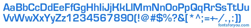 Więcej informacji o czcionce Eurofontmediumc Czcionka Eurofontmediumc – niebieskie czcionki