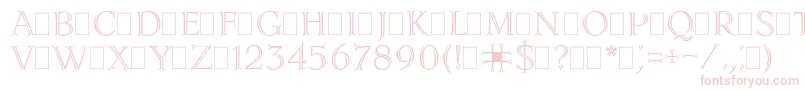 LidiaPlain-Schriftart – Rosa Schriften