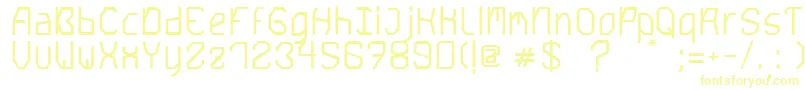 Saturn5Bold Font – Yellow Fonts