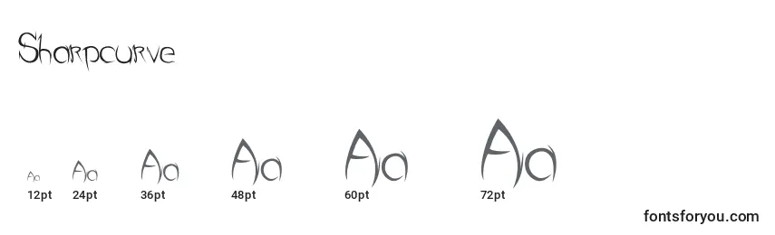 Sharpcurve Font Sizes