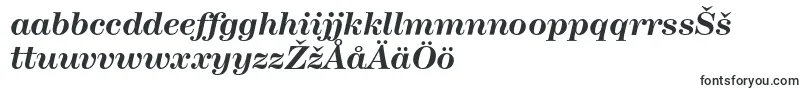 Шрифт HerculesBolditalic – финские шрифты