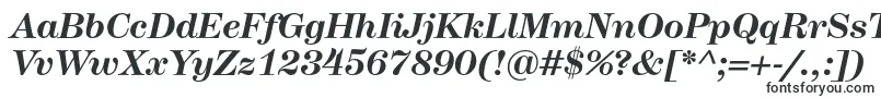Шрифт HerculesBolditalic – буквенные шрифты