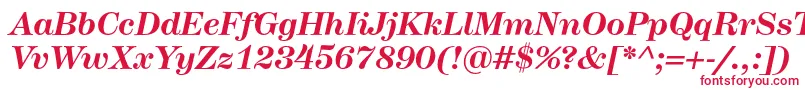 HerculesBolditalic Font – Red Fonts