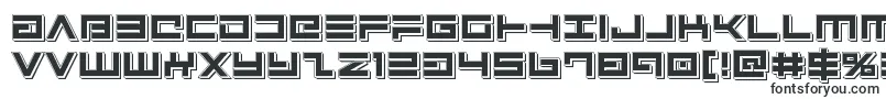 Шрифт Avengerpunch – геометрические шрифты