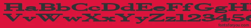 More about Halcyonia Font Halcyonia Font – Black Fonts on Red Background