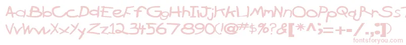 BrokenarrowdriveRegularTtext Font – Pink Fonts