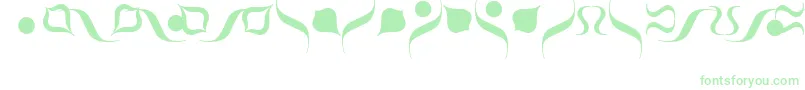 PompeijanaBorders-Schriftart – Grüne Schriften