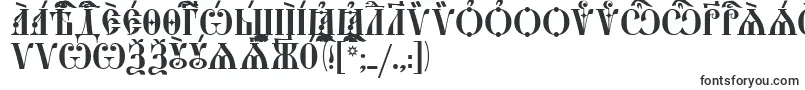 Шрифт StarouspenskayaCapsIeucs – шрифты, начинающиеся на S