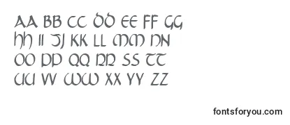Шрифт Tristramc