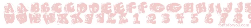 Fatfloralphabetxperimental Font – Pink Fonts