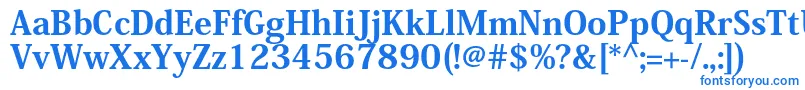 KozminproHeavy Font – Blue Fonts
