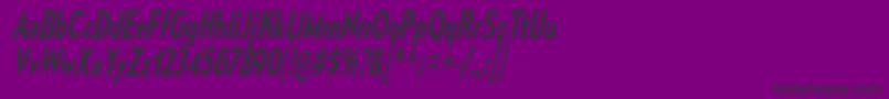 MesmerizeCdRgIt Font – Black Fonts on Purple Background