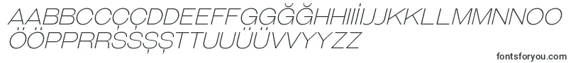 GalderglynnTitlingElIt-fontti – turkkilaisten fontit