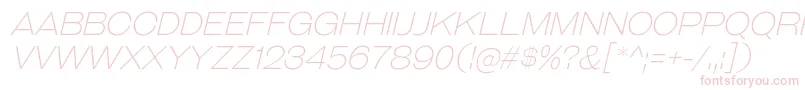 GalderglynnTitlingElIt Font – Pink Fonts on White Background