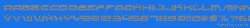 BattlefieldPro Font – Gray Fonts on Blue Background