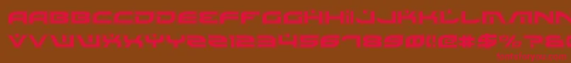 BattlefieldPro Font – Red Fonts on Brown Background