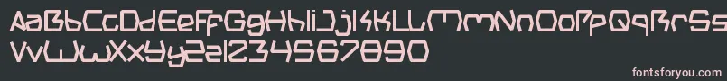GroovyKindOfLife Font – Pink Fonts on Black Background