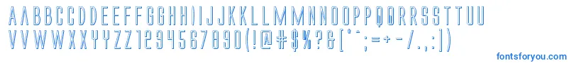 Alienleague3D Font – Blue Fonts