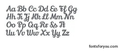 LilyscriptoneRegular Font