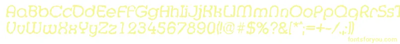 MexicorandomItalic Font – Yellow Fonts