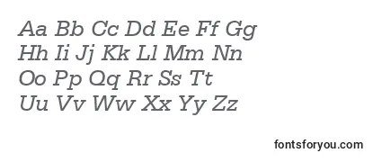 SerifaItalicBt-fontti