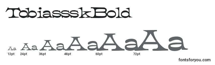 TobiassskBold Font Sizes