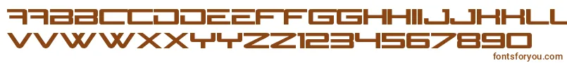 NGage Font – Brown Fonts on White Background