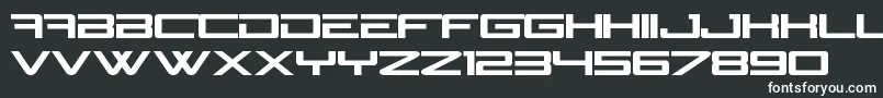 NGage Font – White Fonts on Black Background