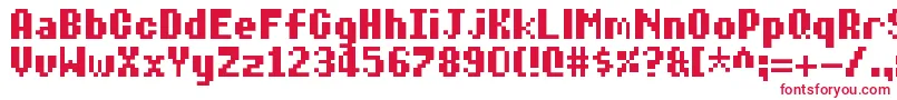 DiaryOfAn8BitMage Font – Red Fonts