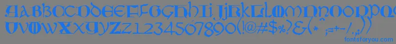 Подробнее о шрифте JmhMoreneta Шрифт JmhMoreneta – синие шрифты на сером фоне