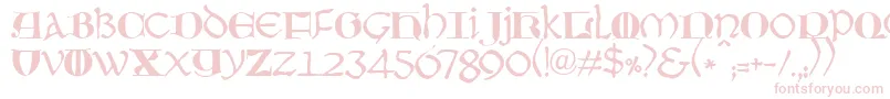 JmhMoreneta Font – Pink Fonts on White Background
