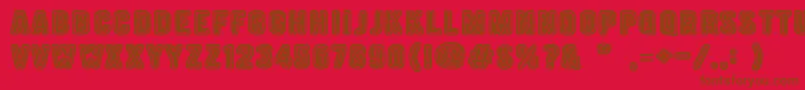 En savoir plus sur la police 19000Paarmaa Police 19000Paarmaa – polices brunes sur fond rouge
