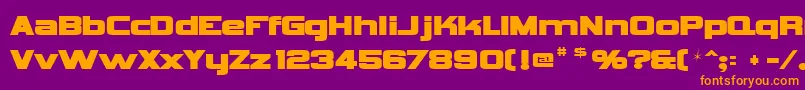 More about Vipnagorgialla Font Vipnagorgialla Font – Orange Fonts on Purple Background