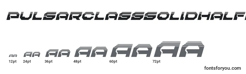 Pulsarclasssolidhalfital Font Sizes