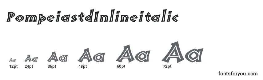 PompeiastdInlineitalic Font Sizes