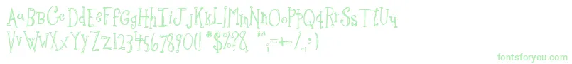 Sketchbo Font – Green Fonts
