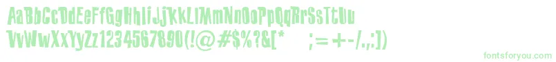 PfoffbeatFunky Font – Green Fonts