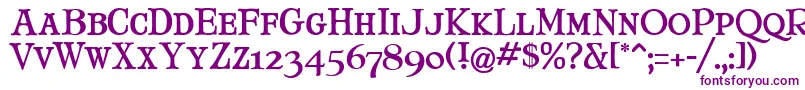 MaryJaneSmallCaps Font – Purple Fonts on White Background