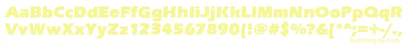 EnnisUltraRegular Font – Yellow Fonts