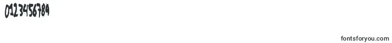 Gruntreaper Font – Fonts for Numbers and Digits